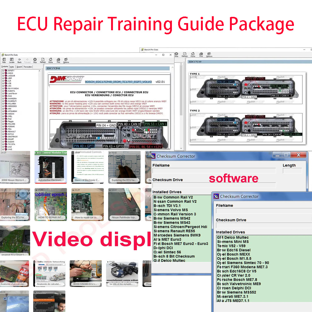 Electronics Repair Guide - Paquete de guía de entrenamiento de