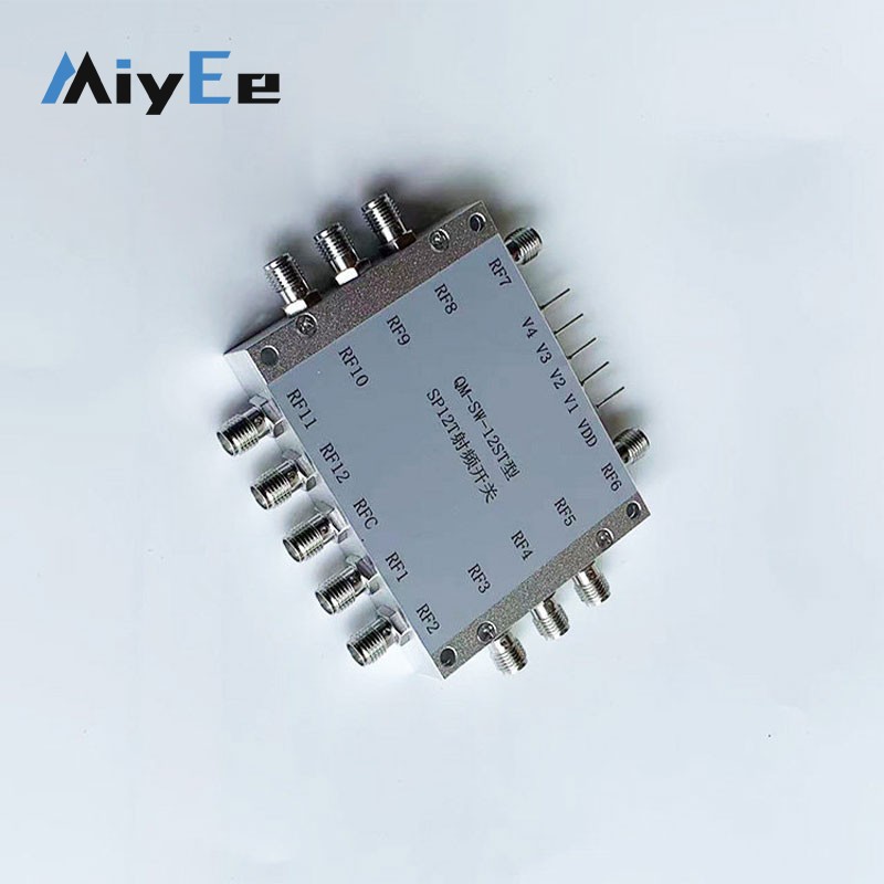 Qm Electronics & Repair Services Photos - QM-SW-12ST Conmutador Electrónico RF de 100MHz-6GHz