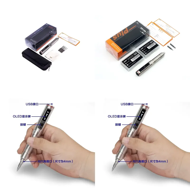 Electronics Repair Lab - Destornillador somatosensorial E-design ES120P Mini, herramienta