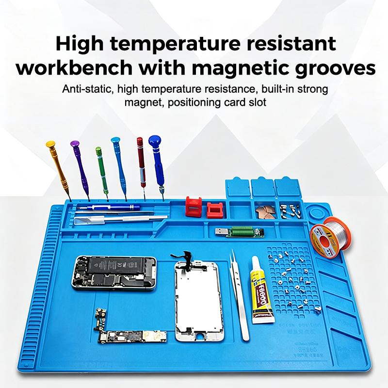 Tapete de Silicona Antiestátic - Electronics Repair Training reseña y precio