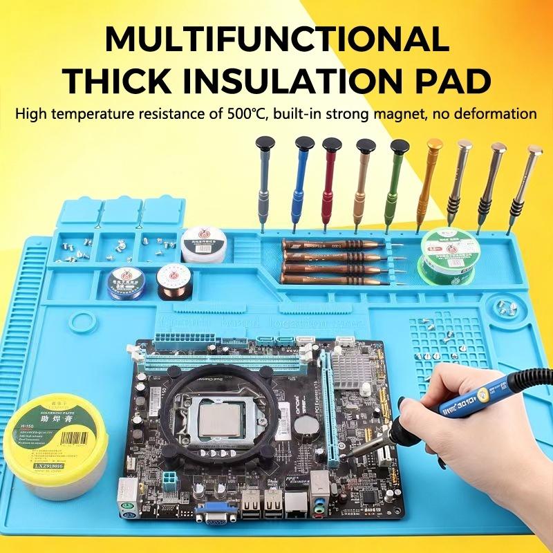 Tapete de Silicona Antiestátic - Electronics Repair Training reseña y precio