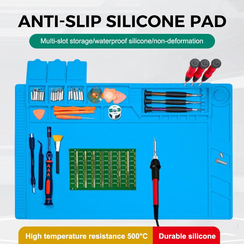 Tapete de Silicona Antiestátic - Electronics Repair Training reseña y precio