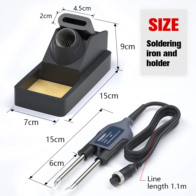 Pinzas para estación de soldad - Electronics Repair Tool Kit reseña y precio