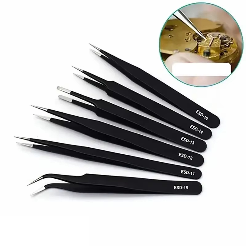 Juego de pinzas de precisión E - Electronics Repair Tool Kit reseña y precio