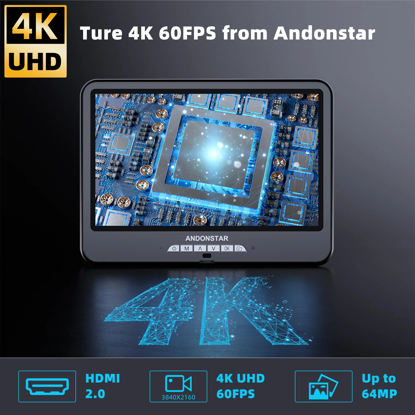 Microscopio Digital Andonstar  - Electronics Repair Microscope reseña y precio