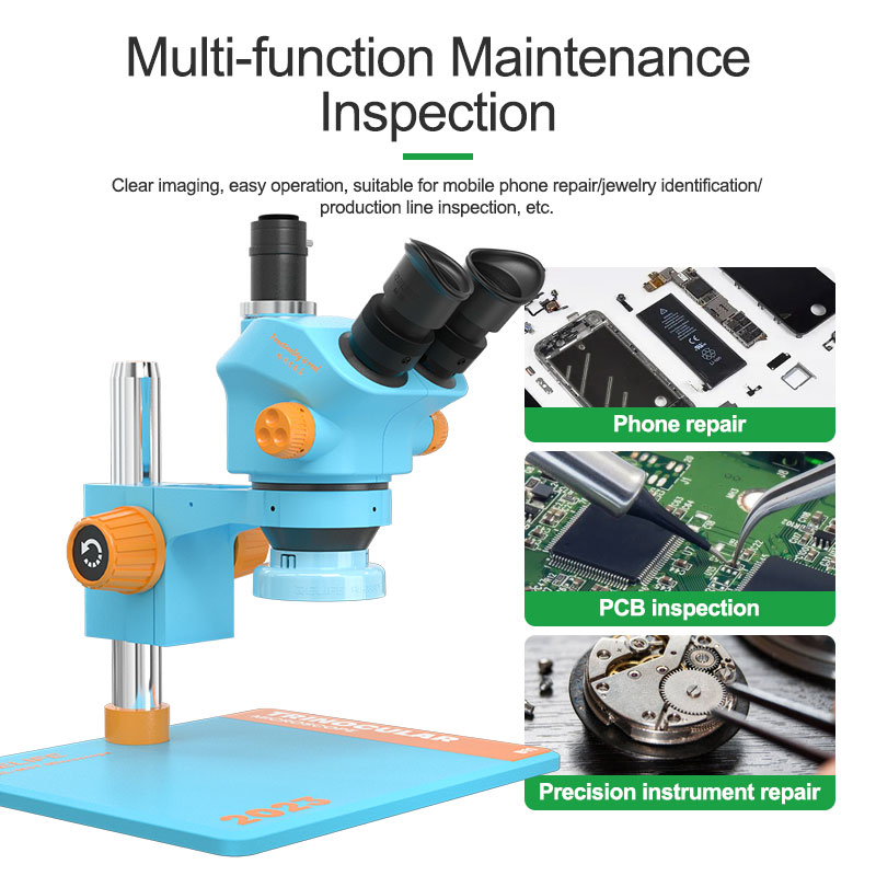 RELIFE RL-M5T-B11-microscopio  - Electronics Repair Microscope reseña y precio
