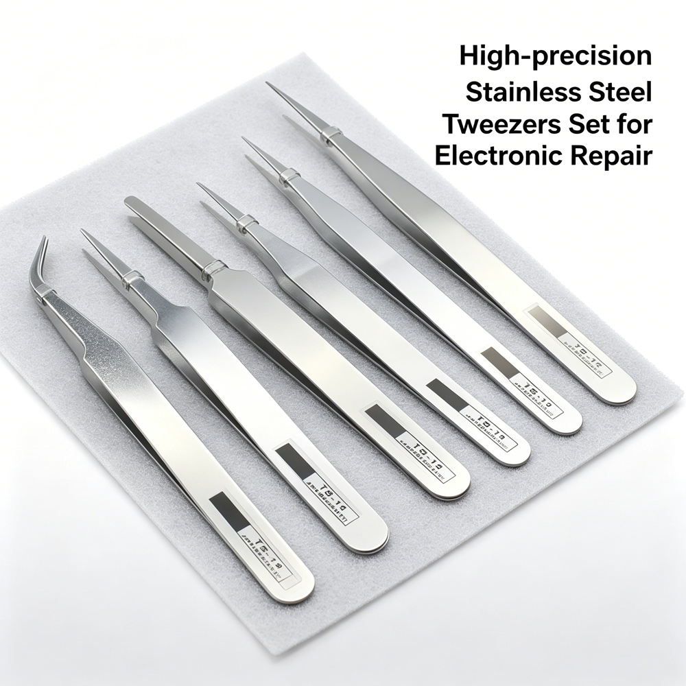 Kit de pinzas antimagnéticas d - Electronics Repair Tool Kit reseña y precio