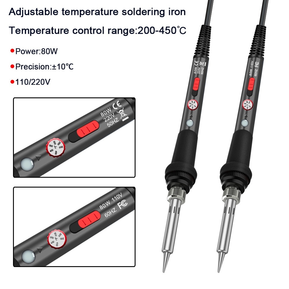 Kit de soldador de 80W con pun - Electronics Repair Shops reseña y precio