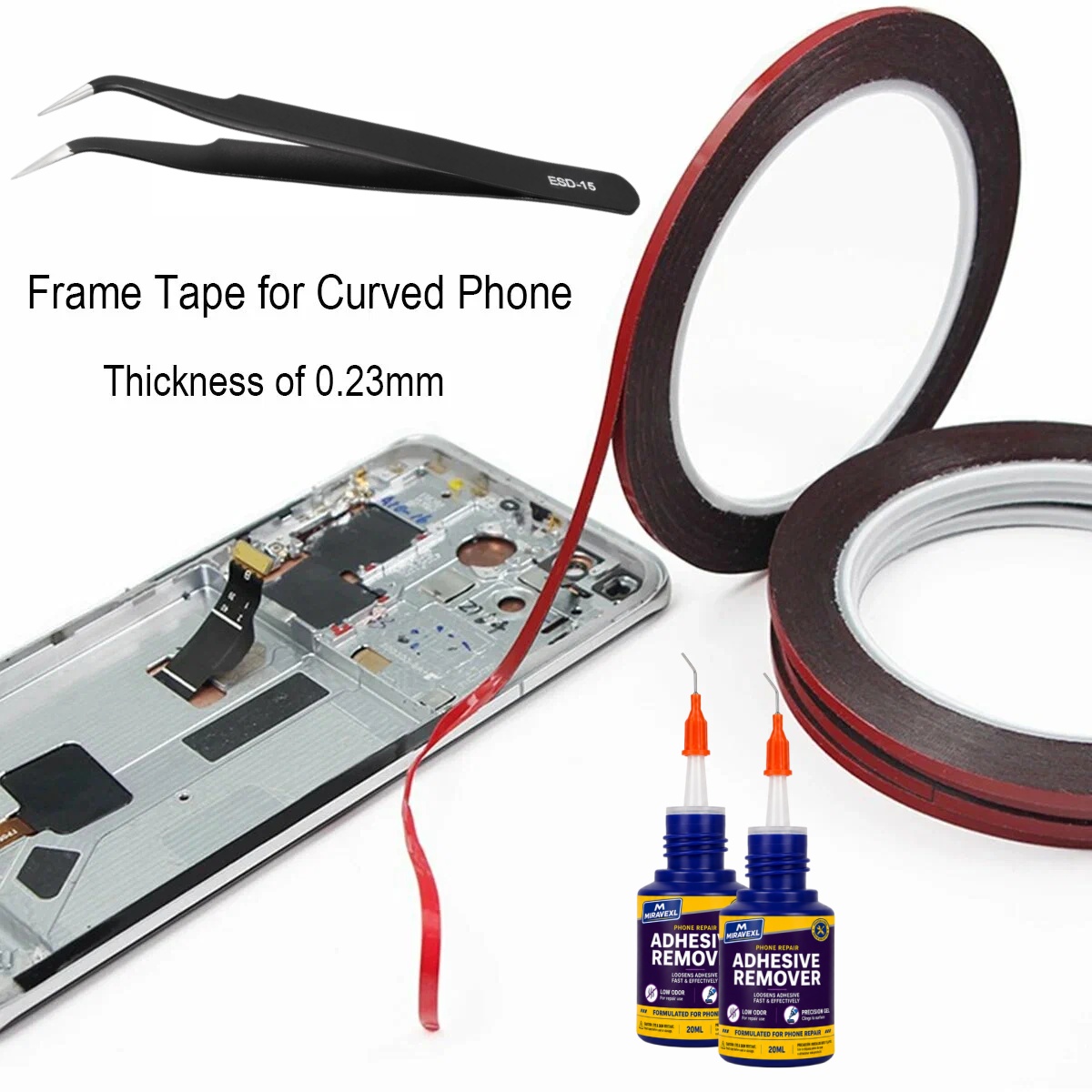 Kit de Cinta Adhesiva de 2mm p - Electronics Repair Training reseña y precio