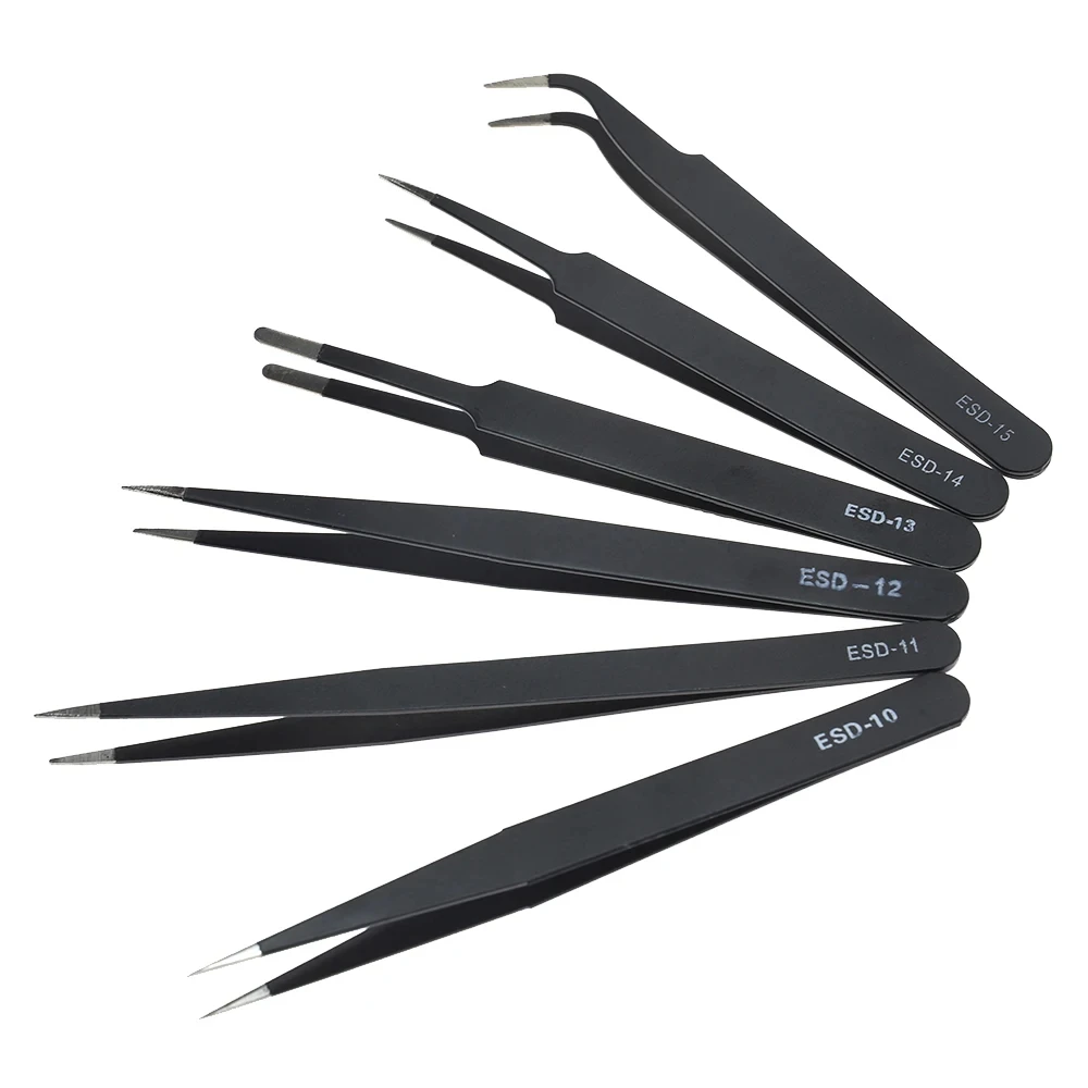 Galacok Juego de 6 Pinzas de P - Electronics Repair Tool Kit reseña y precio