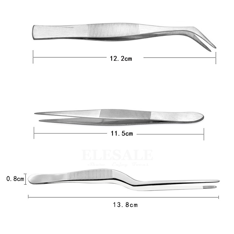 Pinzas de acero inoxidable, ag - Electronics Repair Training reseña y precio